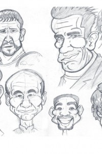Caricatures -Red Star Event - Art Based Entertainment