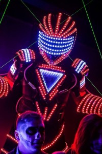 Robots - LED - Lightning Man - Red Star Events